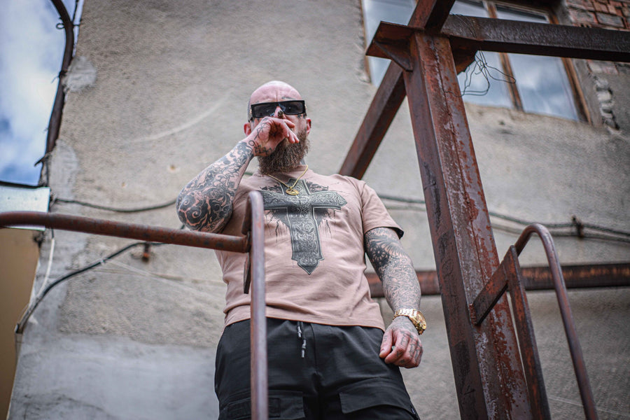 T-shirt Cannibal - "Cross"