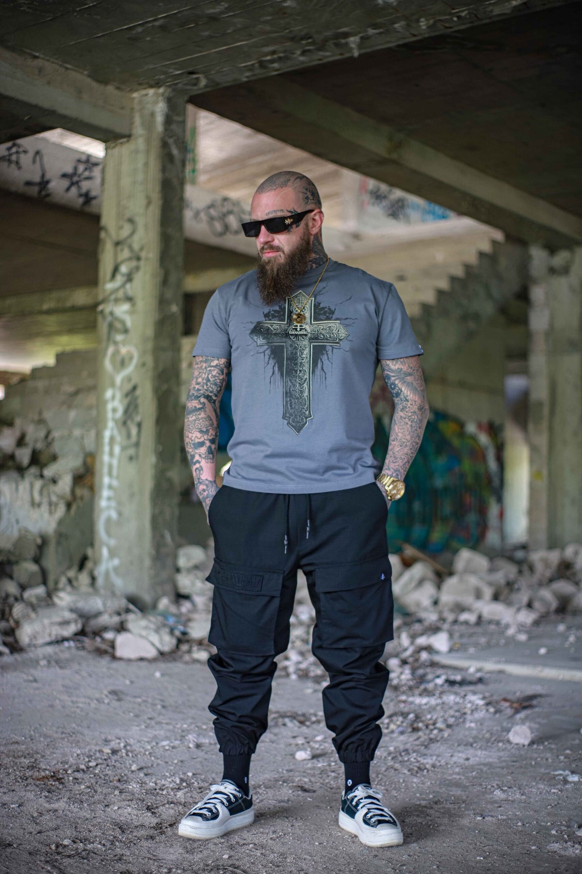 T-shirt Cannibal - "Cross"
