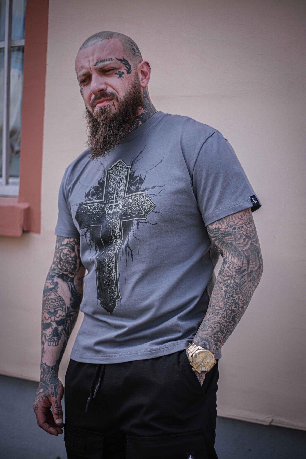 T-shirt Cannibal - "Cross"