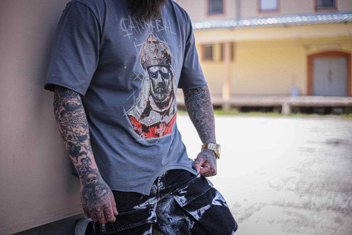T-shirt Cannibal - "Knight with a mask"