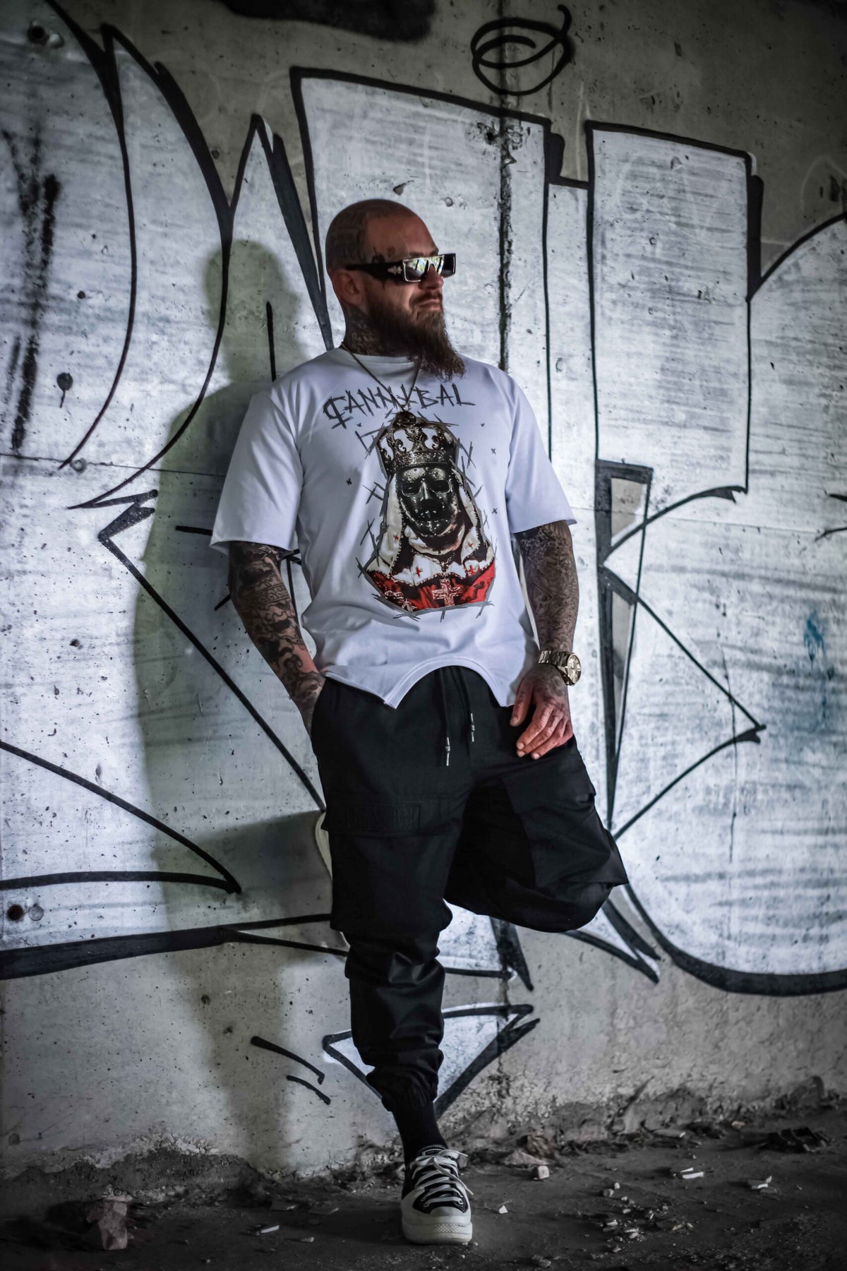 T-shirt Cannibal - "Knight with a mask"