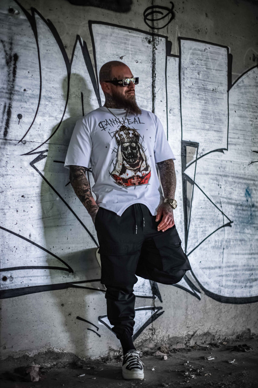 T-shirt Cannibal - "Knight with a mask"