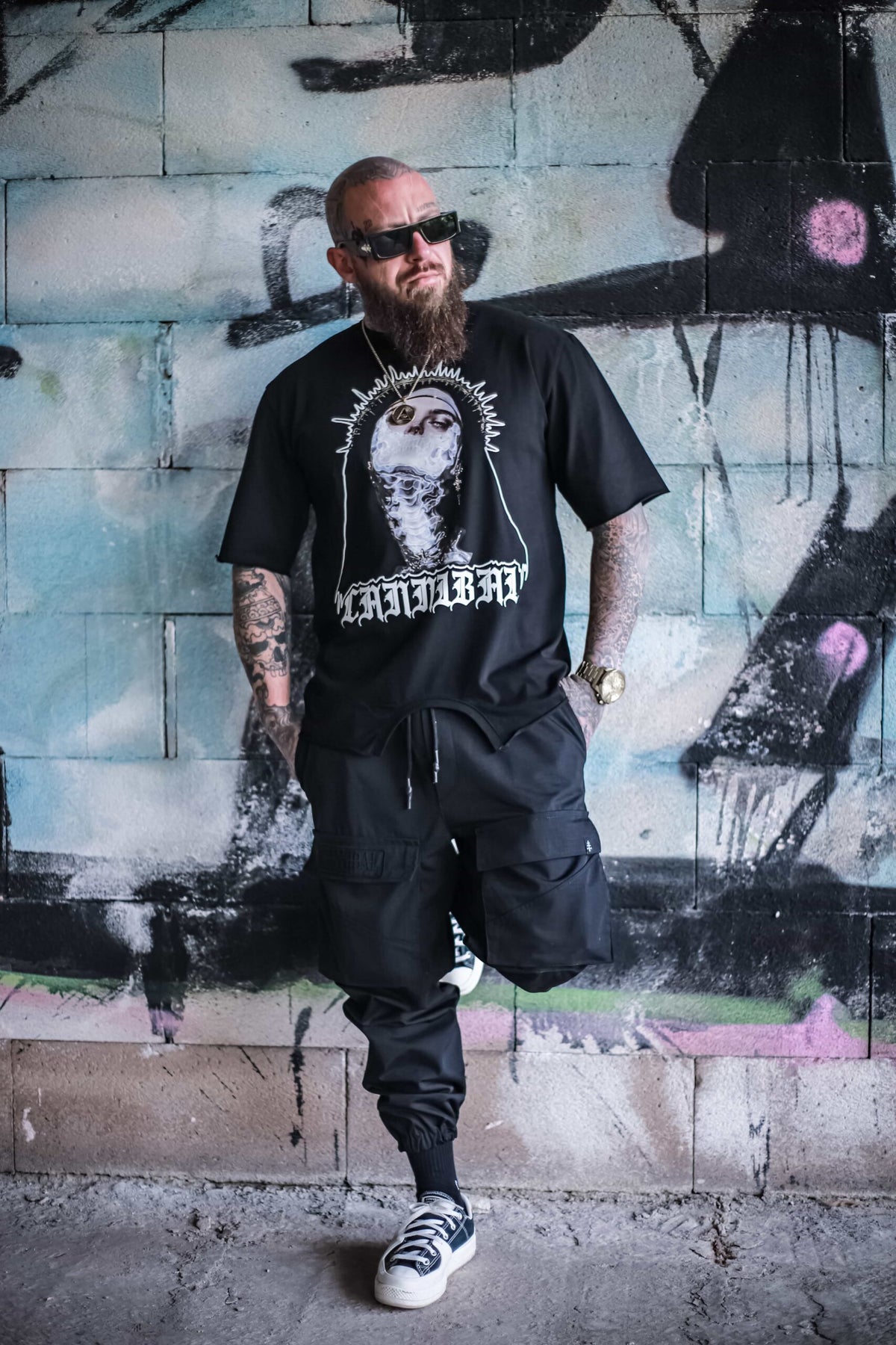 T-shirt Cannibal - "Peaple eat peaple"