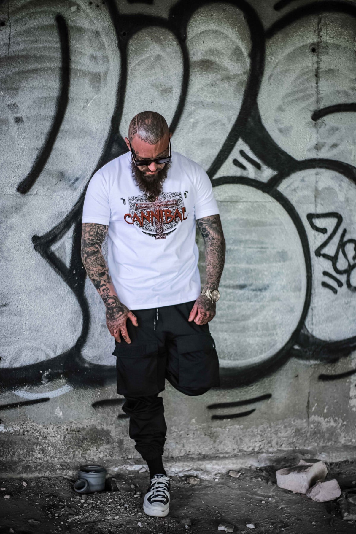 T-shirt Cannibal - "POPE"